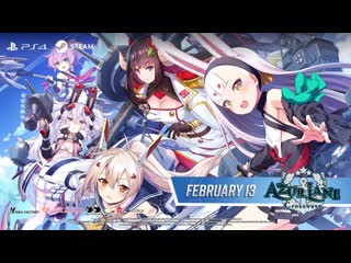Azur lane crosswave opening movie trailer ¦ ps4 and steam