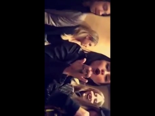 February 1, 2016 selena gomez blows a kiss on sama & haya abu khadra's snapchat