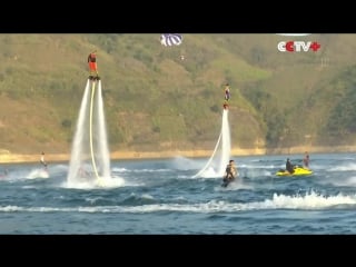 50,000 meter floating walkway opens on river in southwest chinas guizhou