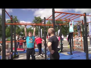 Workout russia и фвсар на xxx всероссийском олимпийском дне