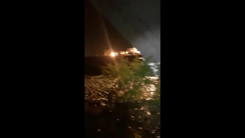 Еще одно видео аварийной посадки боинга в реку сочи