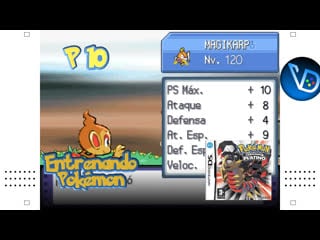 Pokémon edición platino | entrenando pokémon parte 10 | 1080p español | vidadentro