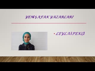 Leyla i̇pekçi “ne varlığa sevinirim ne yokluğa yerinirim” kültürü 11 05 2019