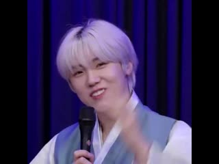 210212 seongmin lny message to my younger brother, please listen to my words well, to my hyung, please grow up a little bit,