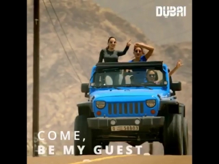 An epic experience awaits two groups of friends in dubai stay tuned for more @visit dubai #bemyguest @iamsrk