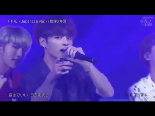 [perf] 160917 bts fire (japan ver ) @ buzz rhythm