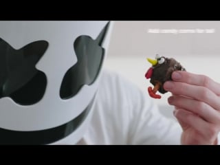 Cooking with marshmello how to make thanksgiving pumpkin turkey truffles