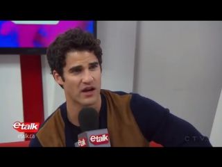 @darrencriss talked his favourite canadian artists in the @etalkctv lounge