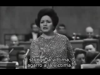 Oralia dominguez condotta ell'era in ceppi de il trovatore, conductor nello santi, paris, 1965