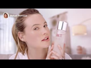 Behati’s one product for crystal clear skin sk ii pitera™ essence