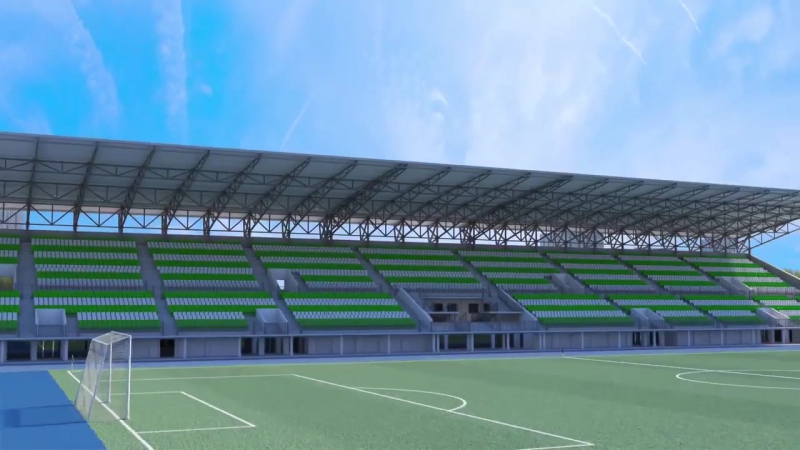 Відео проекту реконструкції стадіону авангард
