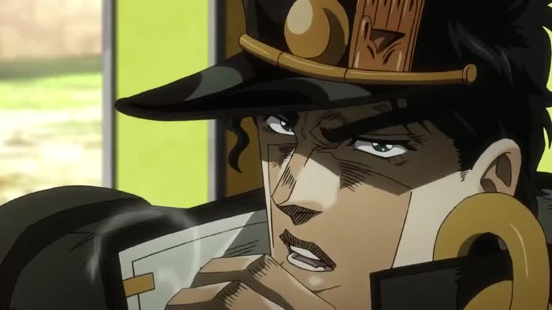 Джотаро куджо аниме джоджо ставлю душу своей матери (для вп на случай важных переговоров vp)