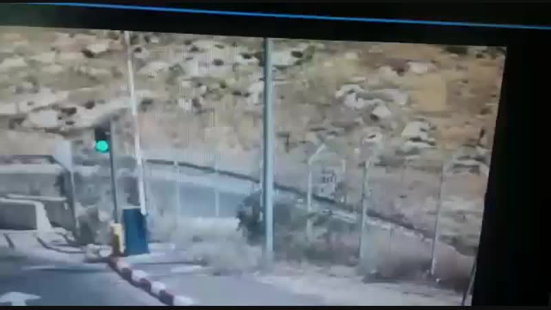 Porn attacks idf soldiers with knife at checkpoint and gets shot down 2018