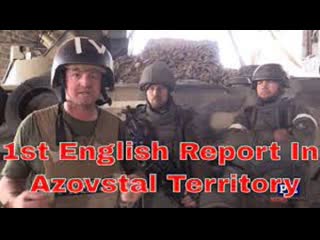 First western journalist inside azovstal in mariupol (special report)