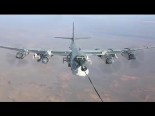 Tu 95ms fired kh 101 cruise missiles at isis objects in syria
