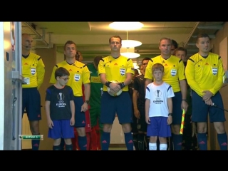 Лига европы uefa 2015/16 группа b 1й тур сьон рубин 1й тайм