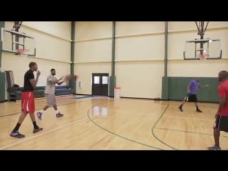 Kevin durant lebron james workout!