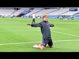 Goal griezmann on training ftance nt 👊🏼🇫🇷