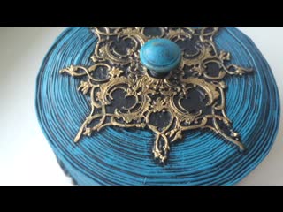 Beautiful box from the newspaper with their own hands diy jewelry