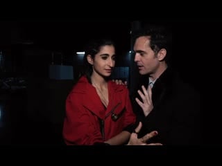 La casa de papel entrevista con alba flores netflix