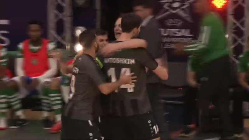 Uefa futsal champions league tyumen (rus) vs sporting (por) 3 1 highlights