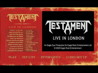 Testament live in london [2005, thrash metal ]