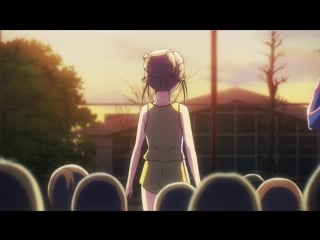 Sora yori mo tooi basho / место за пределами вселенной 11 серия [озвучка kansai (многоголосая,закадровая)]