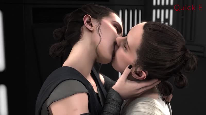 Mass Effect Lesbian Hentai Kissing - Rey x evil rey (rey skywalker) yuri; lesbian; kissjob; licking; lipfuck; 3d sex  porno hentai; [star wars] watch online