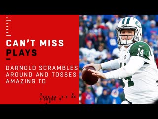 Sam darnold scrambles around forever before tossing amazing td!