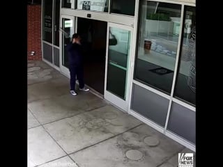 Bat man gets tackled by police