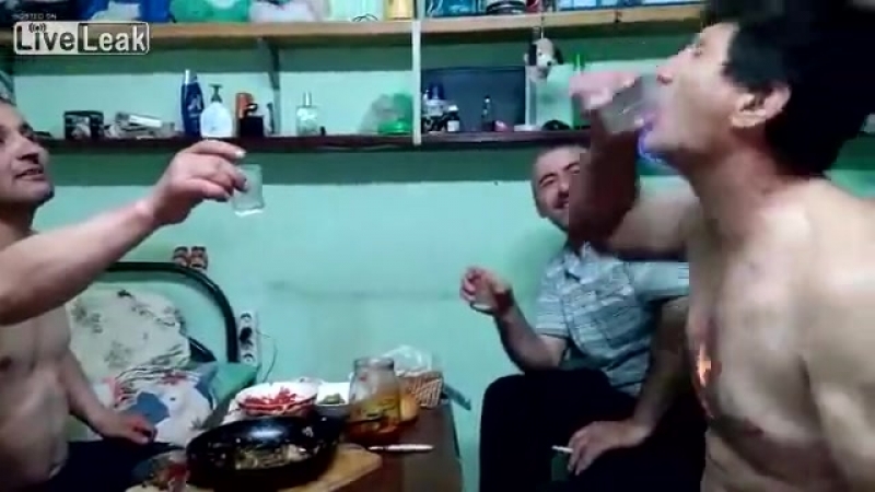 Святая вода попала на грешника