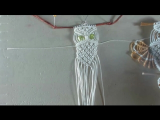 Diy tuto fr hibou en macramé