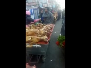Обычный корейский рынок