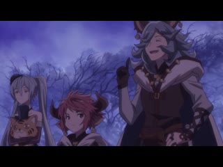 Granblue fantasy the animation season 2 анонс арки «остров, покрытый туманом»