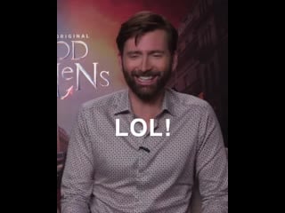 Cast of good omens discuss important things like bucket lists, who's wearing the best outfits, and each other