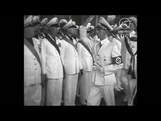 Геббельс в венеции на кинофестивале 16 08 1939 goebbels in venice at the film festival 16 08 1939