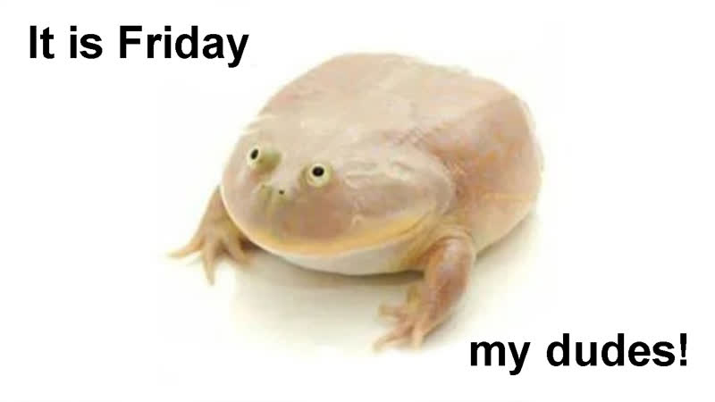 It is friday my dudes! (song tame impala &amp; justin timberlake the less i know the better x sexy back)