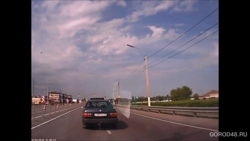 Автохам объехал пробку 17 05 2018