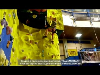 Даня маркин – член нашего клуба вместе с родителями покоряет вершины скалодрома «marina club»