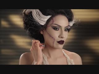 Bride of frankenstein rick baker inspired halloween tutorial