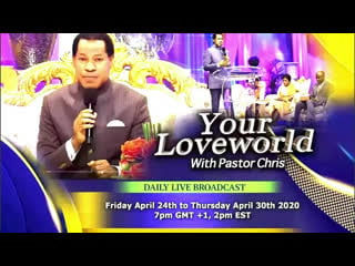 Your loveworld with pastor chris and pastor benny