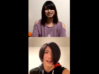 Ryuya+kagemaru on intagram live 040720