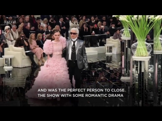Lily rose depp stole the show at chanel couture
