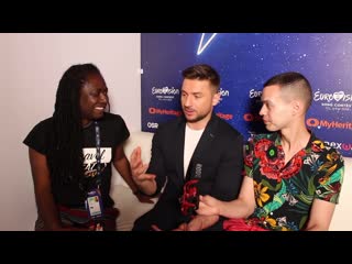 Интервью wiwibloggs после 1 репетиции 2019 05 07