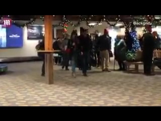 Dakota desembarcando em aspen