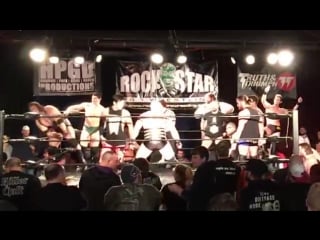 Rockstar pro tag team title aaron williams, jake crist(c) vs bruce grey, jon murray vs dustin rayz,zachary wentz vs clayton jack