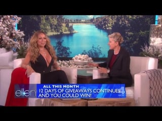 The ellen degeneres show day 3 of 12 days, mariah carey, leah remini, brilliant brie