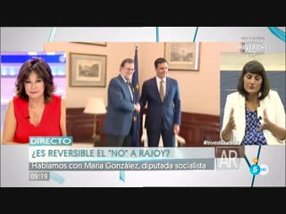 Programa ana rosa 2908 m 30 agosto 2016 no investidura rajoy entrevista irene montero, arcadi espada, 720p