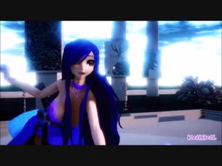 [mmd] sea breeze (fairy tail) (lucy and juvia)(360p)