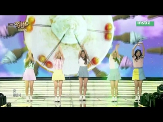 Red velvet ice cream cake @ music bank half year special 150626
